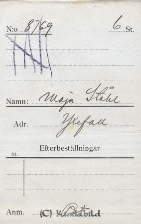 Maja Ståhl Yxefall
Maja Ståhl Yxefall
Nyckelord: Ståhl Yxefall