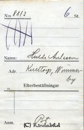 Hulda Andersson Kulltorp Wimmerby
Hulda Andersson Kulltorp Wimmerby
Nyckelord: Andersson Kulltorp
