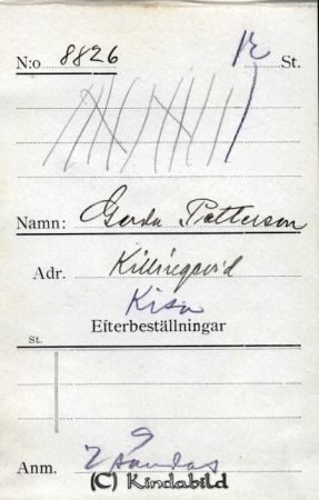 Gerda Pettersson Killingevid Kisa
Gerda Pettersson Killingevid Kisa
Nyckelord: Pettersson Killingevid