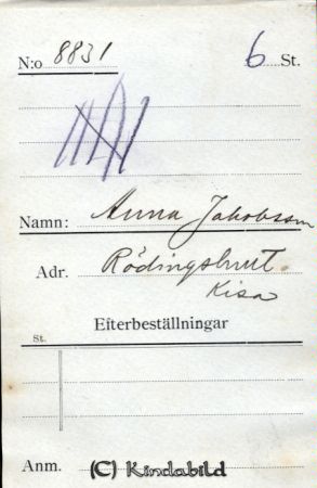 Anna Jakobsson Rödingshult Kisa
Anna Jakobsson Rödingshult Kisa
Nyckelord: Jakobsson Rödingshult