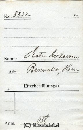 Ester Andersson Brunebo Horn
Ester Andersson Brunebo Horn
Nyckelord: Andersson Brunebo