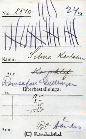 Selma Karlsson Ramsefall Gullringen
Selma Karlsson Ramsefall Gullringen
Nyckelord: Karlsson Ramsefall