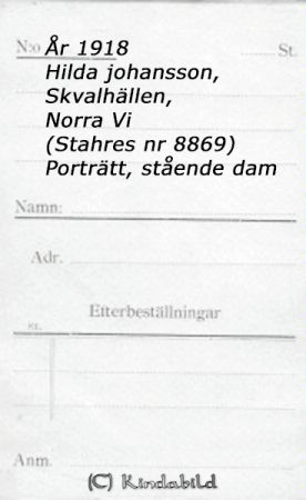 Hilda Johansson Skvalhällen  Norra Vi
Hilda Johansson Skvalhällen  Norra Vi
Nyckelord: Johansson Skvalhällen