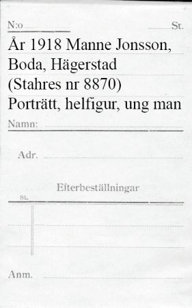 Manne Jonsson Boda Hägerstad
Manne Jonsson Boda Hägerstad
Nyckelord: Jonsson Boda