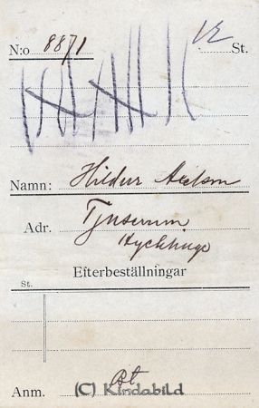 Hildur Axelsson Tjuserum Hycklinge
Hildur Axelsson Tjuserum Hycklinge
Nyckelord: Axelsson Tjuserum