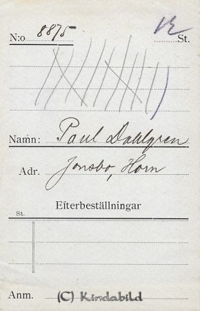 Paul Dahlgren Jonsbo Horn
Paul Dahlgren Jonsbo Horn
Nyckelord: Dahlgren Jonsbo