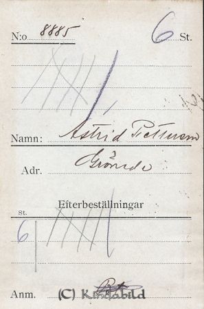 Astrid Pettersson Grönede
Astrid Pettersson Grönede
Nyckelord: Pettersson Grönede