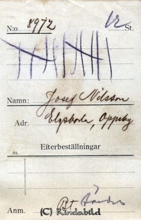 Josef Nilsson Elgsboda Oppeby
Josef Nilsson Elgsboda Oppeby
Nyckelord: Nilsson Elgsboda