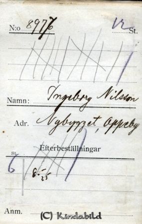 Ingeborg Nilsson Nybygget Oppeby
Ingeborg Nilsson Nybygget Oppeby
Nyckelord: Nilsson Nybygget