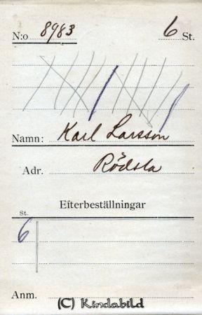 Karl Larsson Rödsla
Karl Larsson Rödsla
Nyckelord: Larsson Rödsla