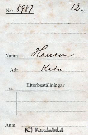 Hansson  Kisa
Hansson  Kisa
Nyckelord: Hansson Kisa