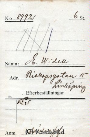 E Widell Biskopsgatan 15 Linköping
E Widell Biskopsgatan 15 Linköping
Nyckelord: Widell Biskopsgatan