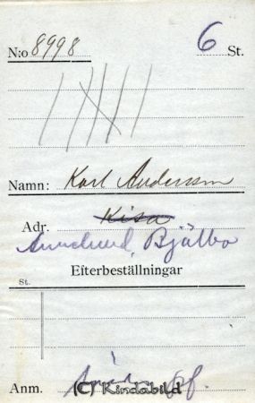 Karl Andersson Annelund Bjälbo
Karl Andersson Annelund Bjälbo
Nyckelord: Andersson Annelund