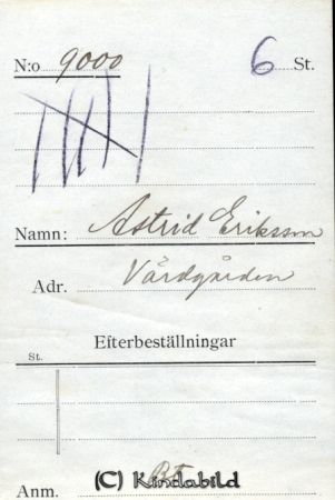 Astrid Eriksson Värdgården
Astrid Eriksson Värdgården
Nyckelord: Eriksson Värdgården
