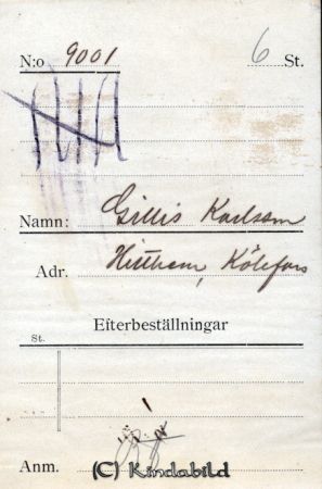 Gillis Karlsson Hitthem Kölefors
Gillis Karlsson Hitthem Kölefors
Nyckelord: Karlsson Hitthem