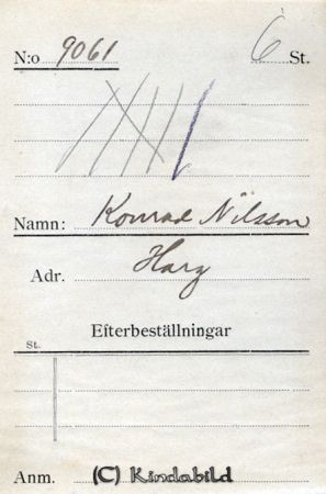 Konrad Nilsson Harg
Konrad Nilsson Harg
Nyckelord: Nilsson Harg