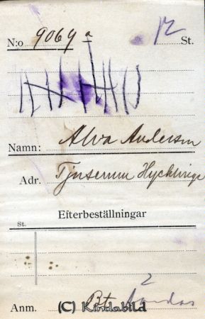 Alva Andersson Tjuserum Hycklinge
Alva Andersson Tjuserum Hycklinge
Nyckelord: Andersson Tjuserum