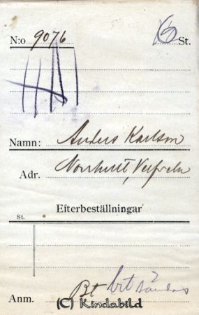 Anders Karlsson Norrhult Verfveln
Anders Karlsson Norrhult Verfveln
Nyckelord: Karlsson Norrhult