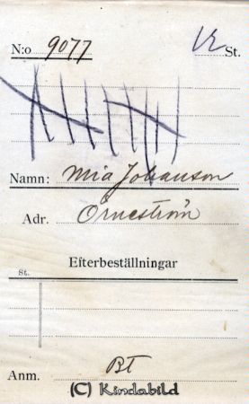 Mia Johansson Örneström
Mia Johansson Örneström
Nyckelord: Johansson Örneström