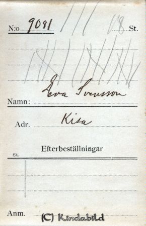 Eva Svensson Kisa
Eva Svensson Kisa
Nyckelord: Eva Svensson