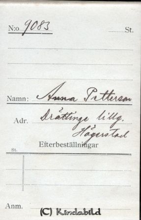 Anna Pettersson Drättinge lillgård Hägerstad
Anna Pettersson Drättinge lillgård Hägerstad
Nyckelord: Pettersson Drättinge