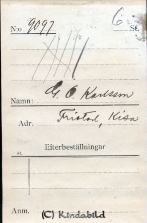 G O Karlsson Fristad Kisa
G O Karlsson Fristad Kisa
Nyckelord: Karlsson Fristad