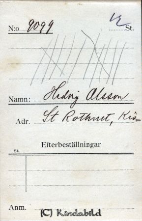 Hedvig Olsson St Rothult Kisa
Hedvig Olsson St Rothult Kisa
Nyckelord: Olsson Rothult
