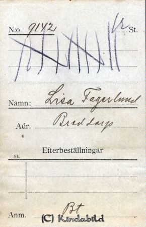 Lisa Fagerlund Breddarp
Lisa Fagerlund Breddarp
Nyckelord: Fagerlund Breddarp