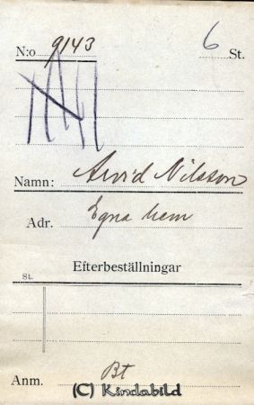Arvid Nilsson  Egna hem
Arvid Nilsson  Egna hem
Nyckelord: Arvid Nilsson