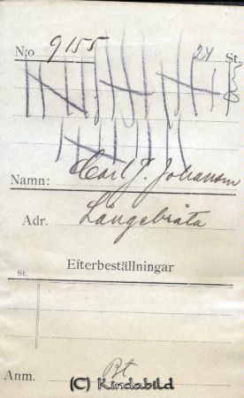 Carl J Johansson Långebråta
Carl J Johansson Långebråta
Nyckelord: Johansson Långebråta