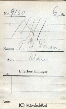 P G Persson Kisa
P G Persson Kisa
Nyckelord: Persson Kisa