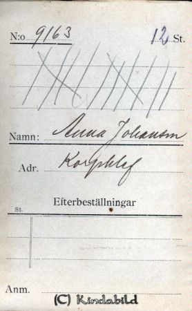 Anna Johansson Korpklef
Anna Johansson Korpklef
Nyckelord: Johansson Korpklef