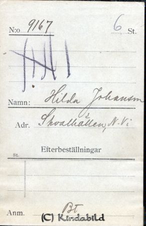 Hilda Johansson Skvalhällen  N Vi
Hilda Johansson Skvalhällen  N Vi
Nyckelord: Johansson Skvalhällen