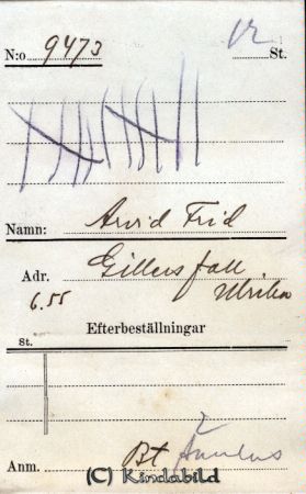 Arvid Frid  Gillersfall  Ulrika
Arvid Frid  Gillersfall  Ulrika
Nyckelord: Frid Gillersfall