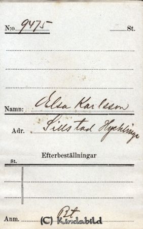 Elsa Karlsson Sillstad  Hycklinge
Elsa Karlsson Sillstad  Hycklinge
Nyckelord: Karlsson Sillstad
