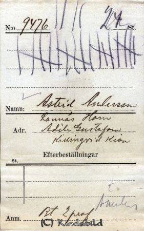 Astrid Andersson  Lannäs  Horn  Adèle Gustafsson  Killingevid  Kisa
Astrid Andersson  Lannäs  Horn  Adèle Gustafsson  Killingevid  Kisa
Nyckelord: Astrid Andersson