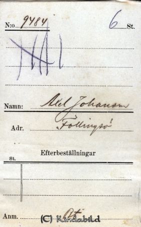 Axel Johansson  Föllingsö
Axel Johansson  Föllingsö
Nyckelord: Johansson Föllingsö