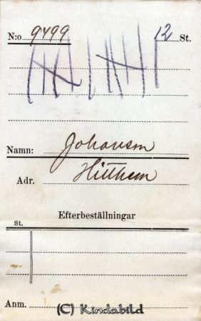 Johansson  Hitthem
Johansson  Hitthem
Nyckelord: Johansson Hitthem