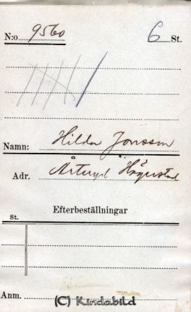 Hilda Jonsson  Årteryd  Hägerstad
Hilda Jonsson  Årteryd  Hägerstad
Nyckelord: Jonsson Årteryd