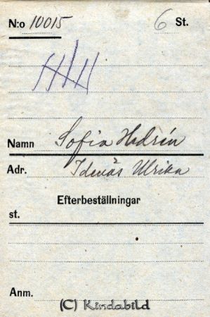 Sofia Hedeén  Idenäs  Ulrika
Sofia Hedeén  Idenäs  Ulrika
Nyckelord: Hedeén Idenäs