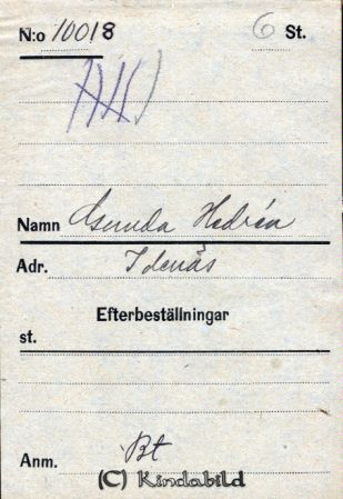 Gunda Hedrén  Idenäs
Gunda Hedrén  Idenäs
Nyckelord: Gunda Hedrén