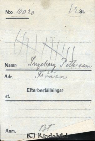 Ingeborg Pettersson  Fröåsa
Ingeborg Pettersson  Fröåsa
Nyckelord: Pettersson Fröåsa