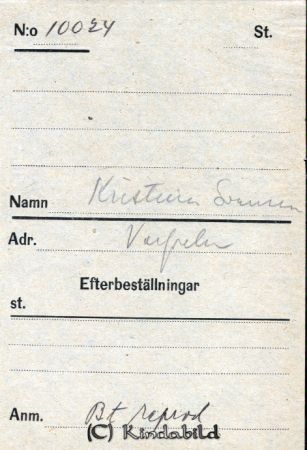 Kristina Svensson  Verfveln
Kristina Svensson  Verfveln
Nyckelord: Svensson Verfveln