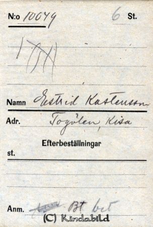 Estrid Kastensson  Togölen  Kisa
Estrid Kastensson  Togölen  Kisa
Nyckelord: Kastensson Togölen