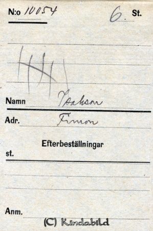 Isaksson  Fimon
Isaksson  Fimon
Nyckelord: Isaksson Fimon