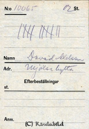 David Axelsson  Mjölsehylta
David Axelsson  Mjölsehylta
Nyckelord: Axelsson Mjölsehylta