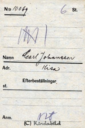 Carl Johansson  Kisa
Carl Johansson  Kisa
Nyckelord: Carl Johansson