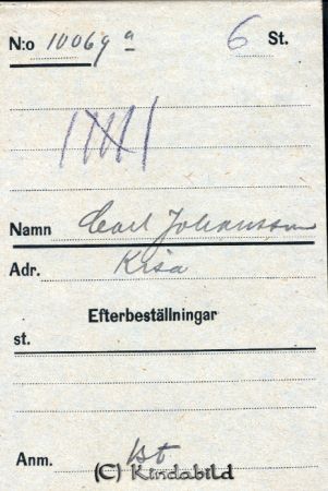 Carl Johansson  Kisa
Carl Johansson  Kisa
Nyckelord: Carl Johansson