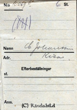 Carl Johansson  Kisa
Carl Johansson  Kisa
Nyckelord: Carl Johansson