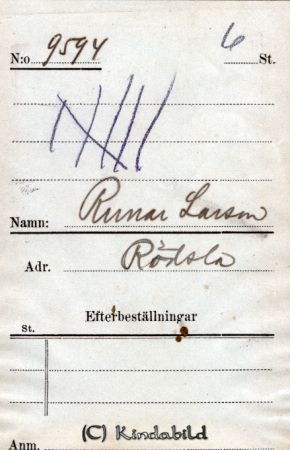 Runar Larsson  Rödsla
Runar Larsson  Rödsla
Nyckelord: Larsson Rödsla